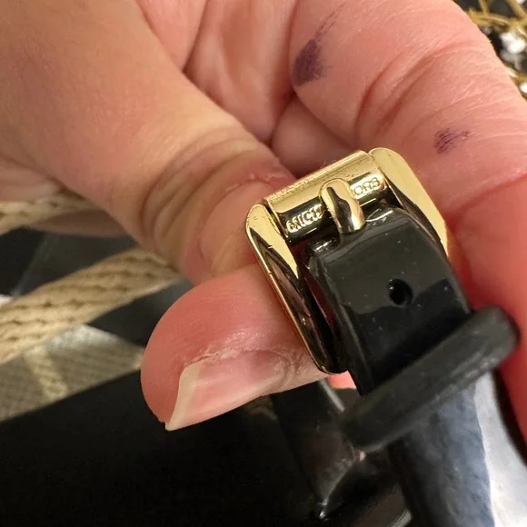 Michael Kors Holly Rope Black Sandals Size 8 M flat Comfy Summer New - Picture 7 of 7